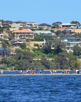 SUPWA Stand Up Paddle Borad Bridge To Bank Race
