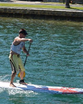 SUPWA Stand Up Paddle Borad Bridge To Bank Race