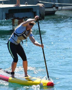 SUPWA Stand Up Paddle Borad Bridge To Bank Race