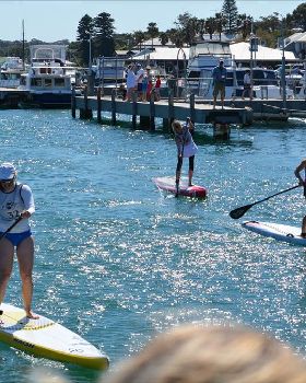 SUPWA Stand Up Paddle Borad Bridge To Bank Race