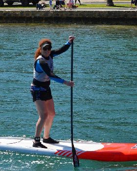 SUPWA Stand Up Paddle Borad Bridge To Bank Race