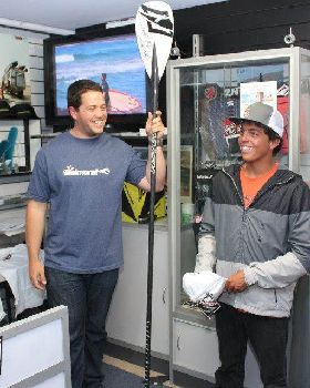PAddle winner Simon Cleary