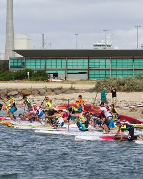SUP VIC 2012 Great Melbourne Paddle