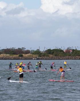 SUP VIC 2012 Great Melbourne Paddle