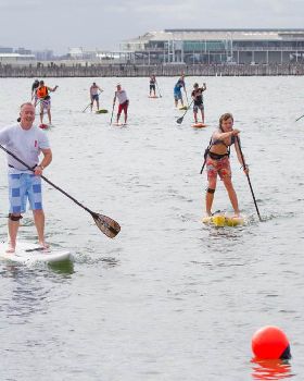 SUP VIC 2012 Great Melbourne Paddle