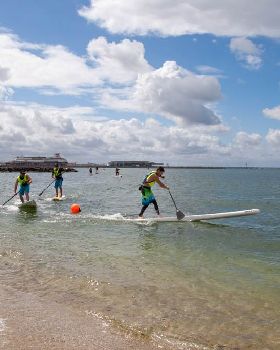 SUP VIC 2012 Great Melbourne Paddle