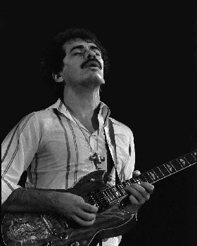 Carlos Santana-2 1978 by Chris Hakkens