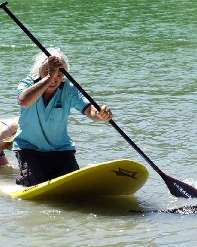 Family fun on the river