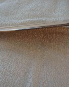 The blade from the side
