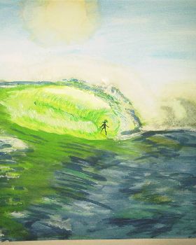 green tube
