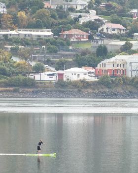 ANZAC day paddler