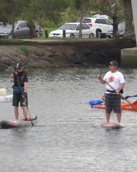 8 sup in River races.