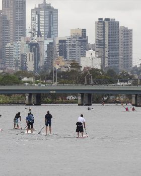 8 sup in River races.