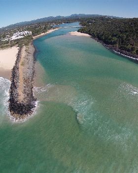 Talle Creek from above