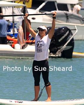 2013 Molokai to Oahu SUP Race - Photo's by Sue Sheard