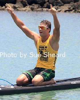 2013 Molokai to Oahu SUP Race - Photo's by Sue Sheard