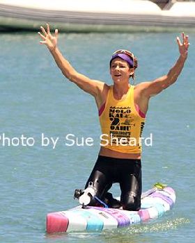 2013 Molokai to Oahu SUP Race - Photo's by Sue Sheard