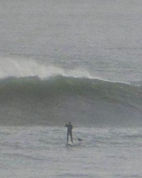 Abe heading to the Outer Bar