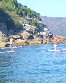 A couple of shots rounding the Island.