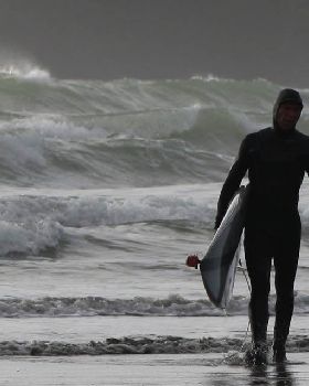 riding my new Hobie 8'4 CM RAW Sup