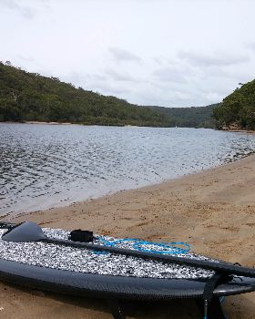 First ever paddle!