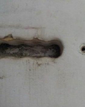 M8 insert hole