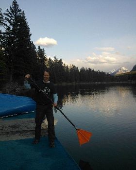 webbed paddle