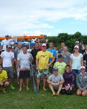 A small group did a Bayview to Palmie run.