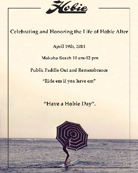Hobie Alter Paddle Out