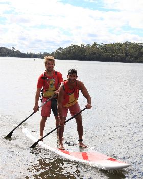 James and Jacy doing it tandem.