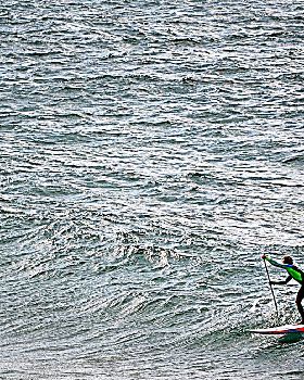bit of wind cant keep a good sup down