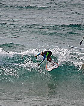 bit of wind cant keep a good sup down