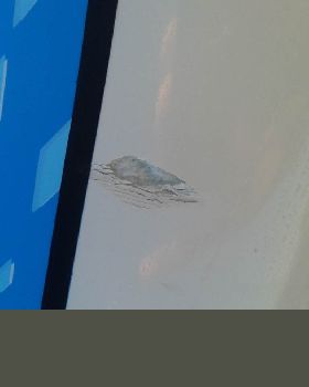 Damage in board