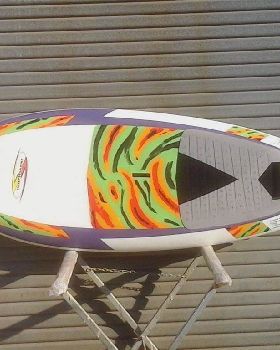 210 SunFish SUP deck