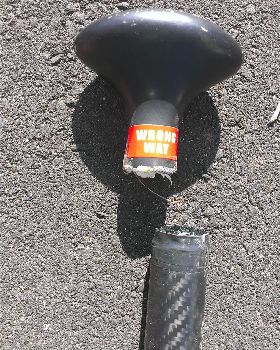 broken paddle