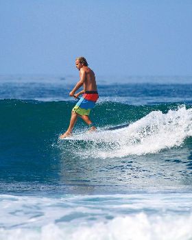 Colin enjoying the CMLB 9'0