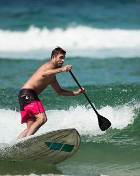 Windy Sup day waterborn Evoke