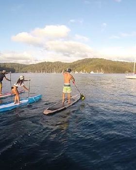 Pittwater paddling x 3