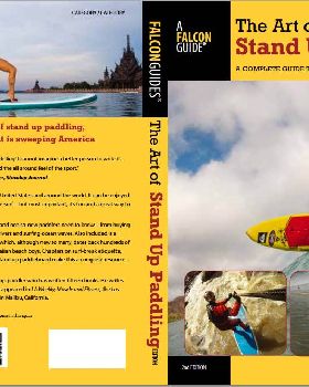 The new cover of Art of Standup Paddling, featuring Leleo Kinimaka