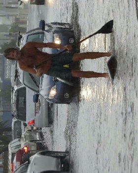 Stoksie lennox street SUPing
