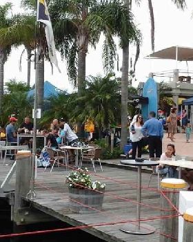 Expo deck area