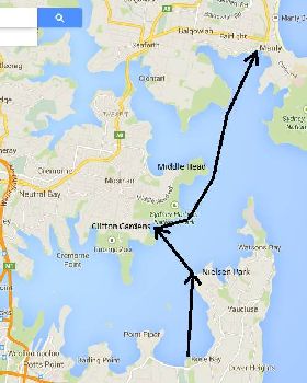 Rose Bay to Manly