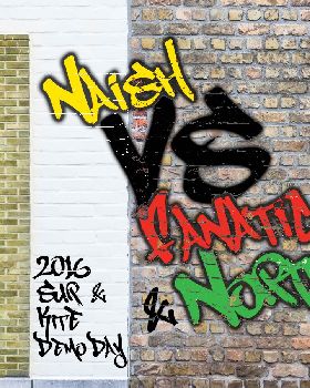 OA demo day graffiti poster
