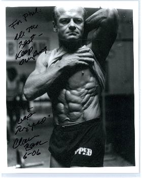 Clarance Bass age 40 = 2.8% Body Fat