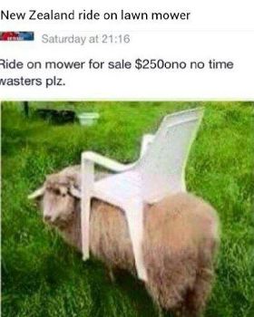ride on mower