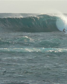 Heavy right in the tropics