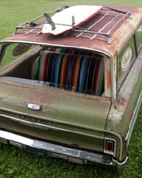 1964 Chevy Belair Impala Patina Lowrider Surf Wagon