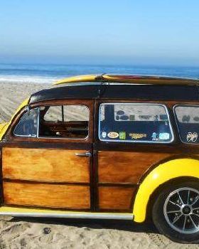 VW woody side