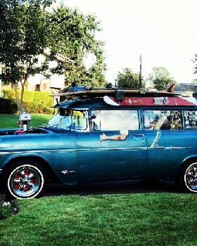 rad cars surfboard photo 01