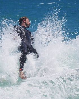 Lean into wave exit